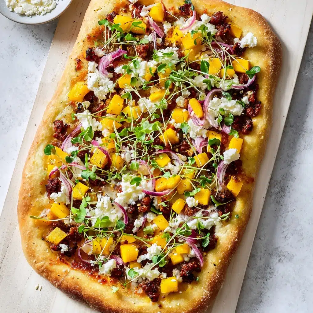 Chorizo Mango Pizza Recipe
