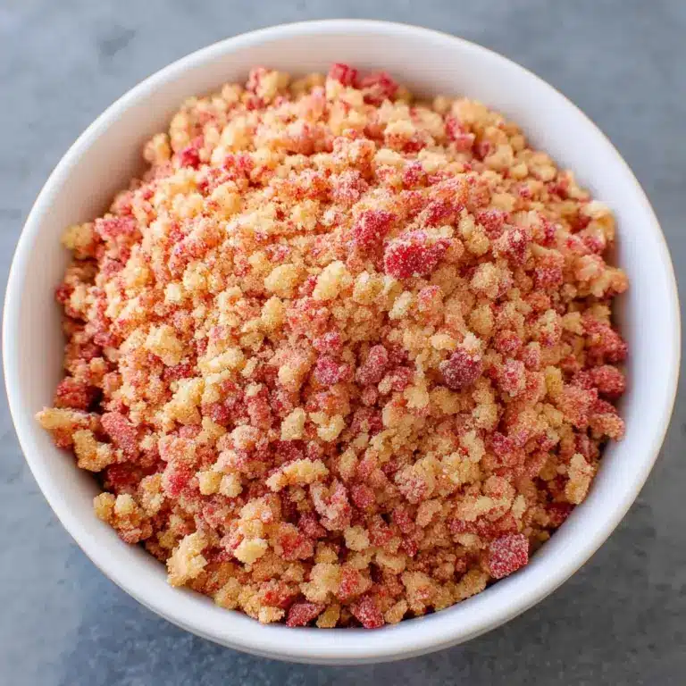 Strawberry Crunch Recipe