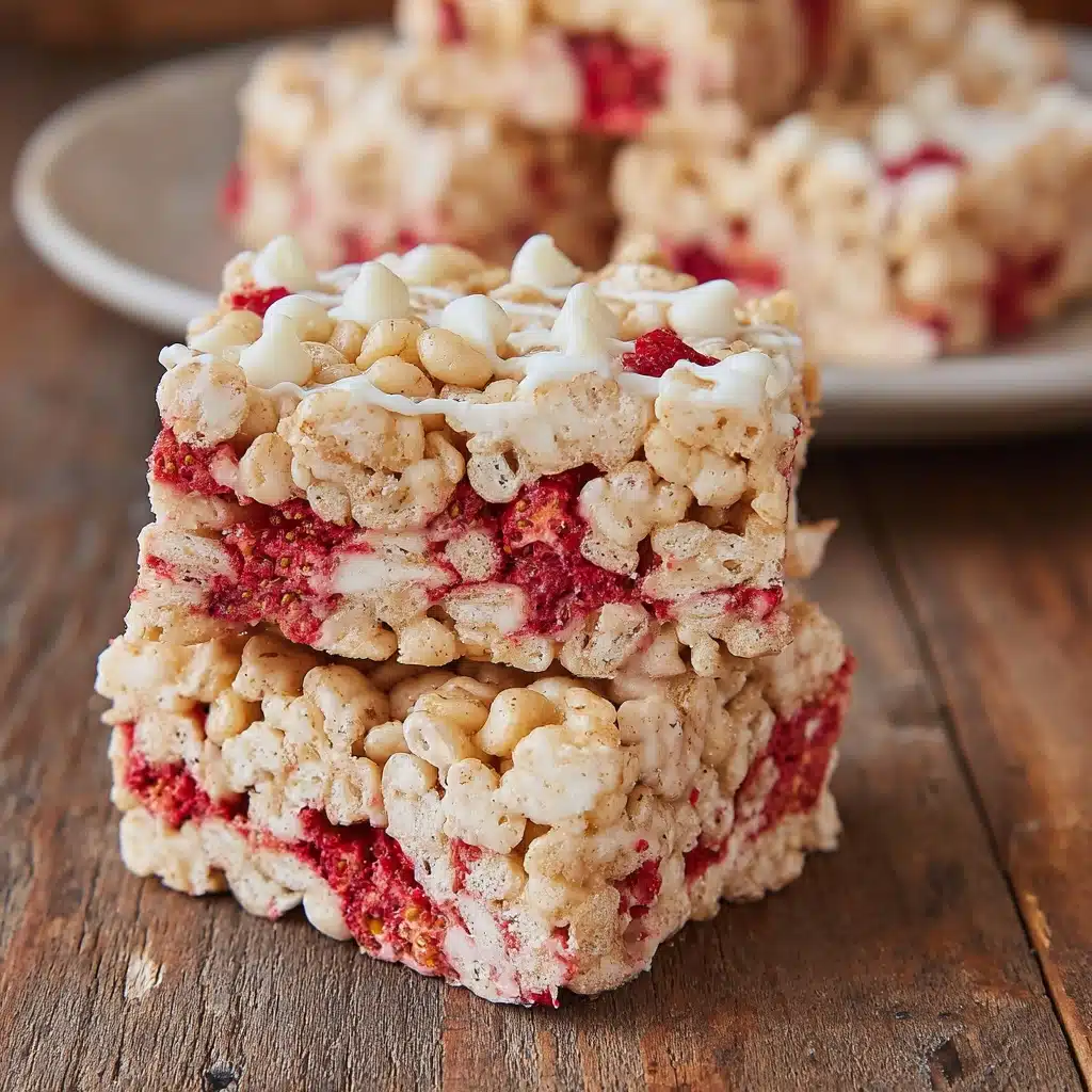 Strawberry Shortcake Rice Krispies Treats Recipe - Recipe Image