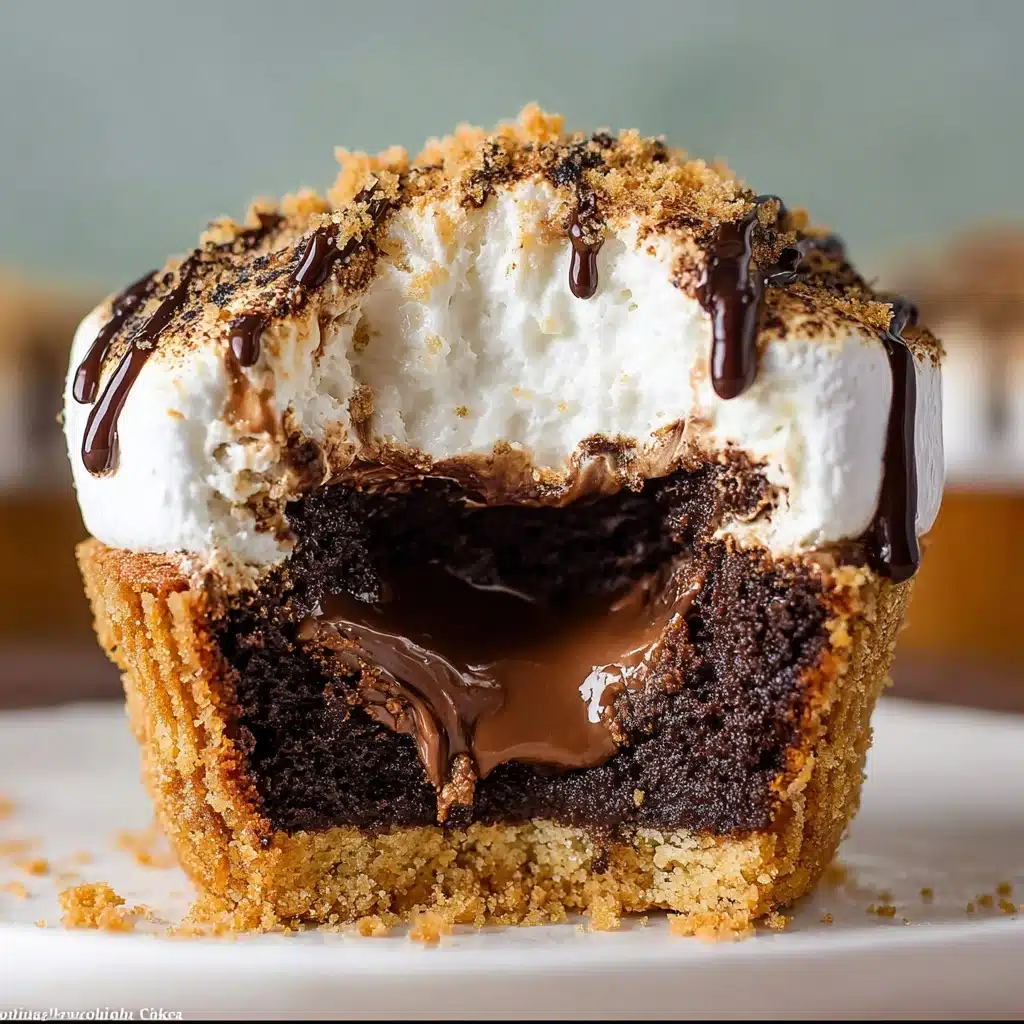 S'mores Cupcakes Recipe - Recipe Image