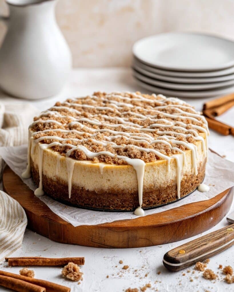 Coffee Cake Cheesecake Recipe