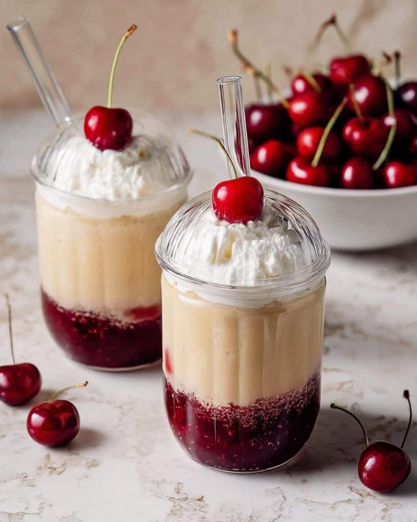 Viral Cherry Vanilla Latte Recipe