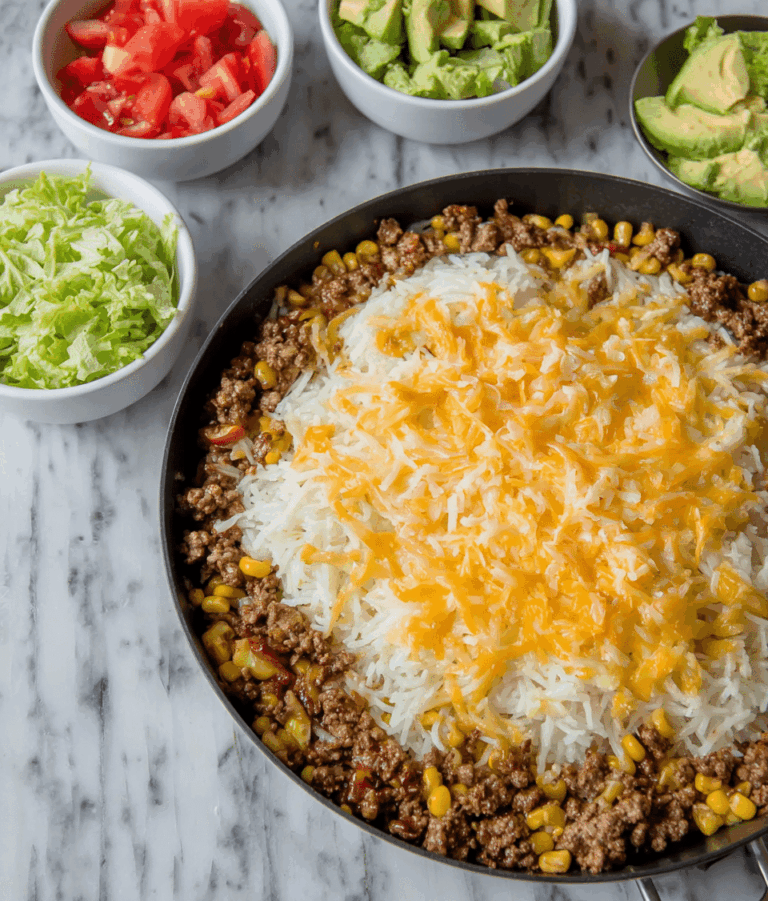 Hashbrown Enchilada Skillet Recipe