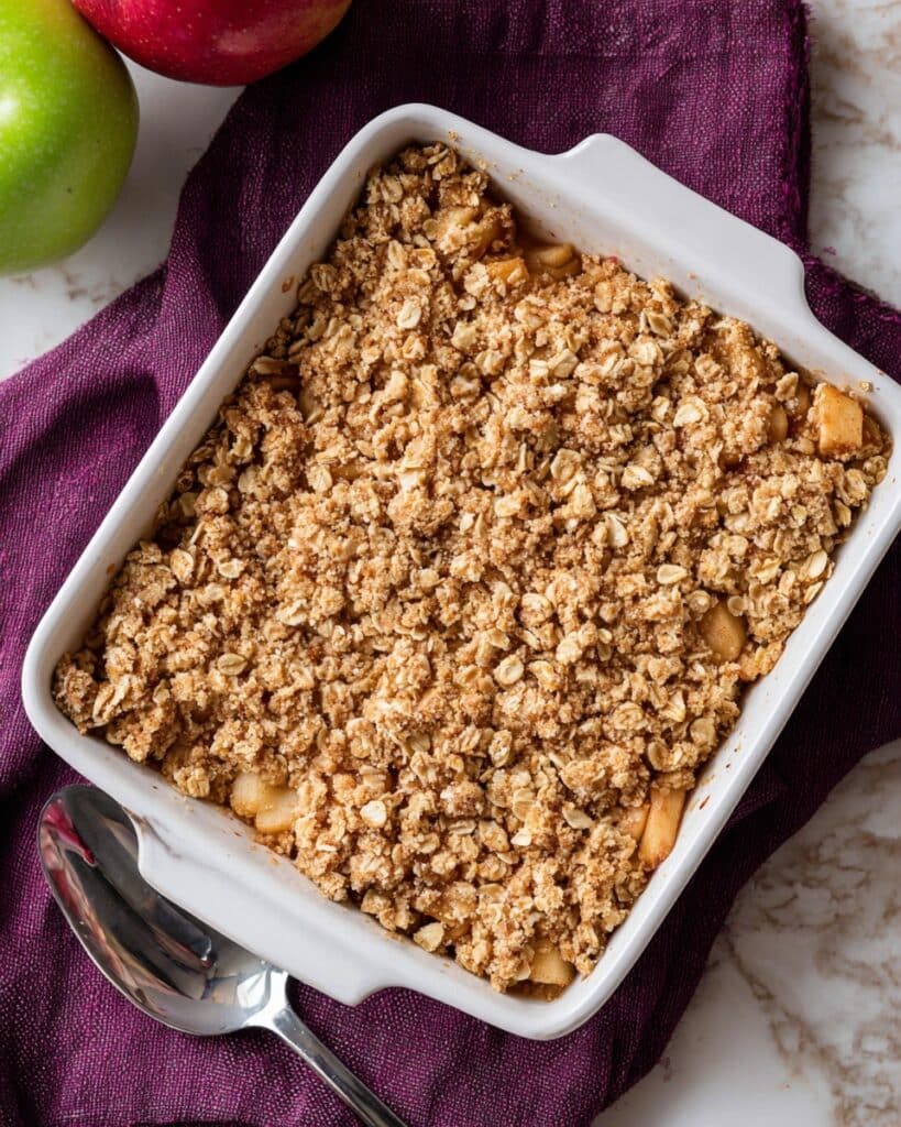 Old Fashioned Easy Apple Crisp Recipe