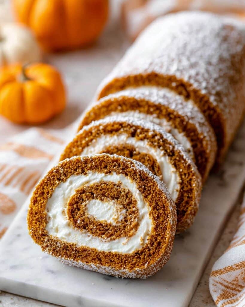 Pumpkin Roll Cake Recipe