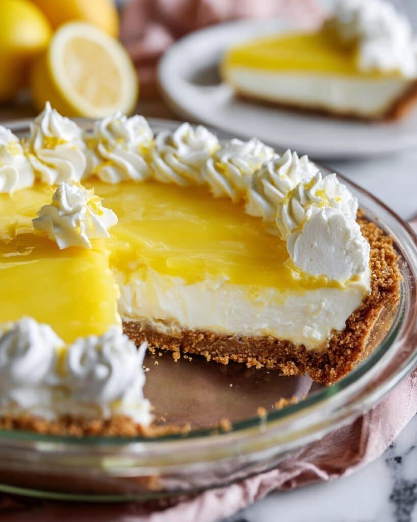 Lemon Cream Cheese Pie Recipe