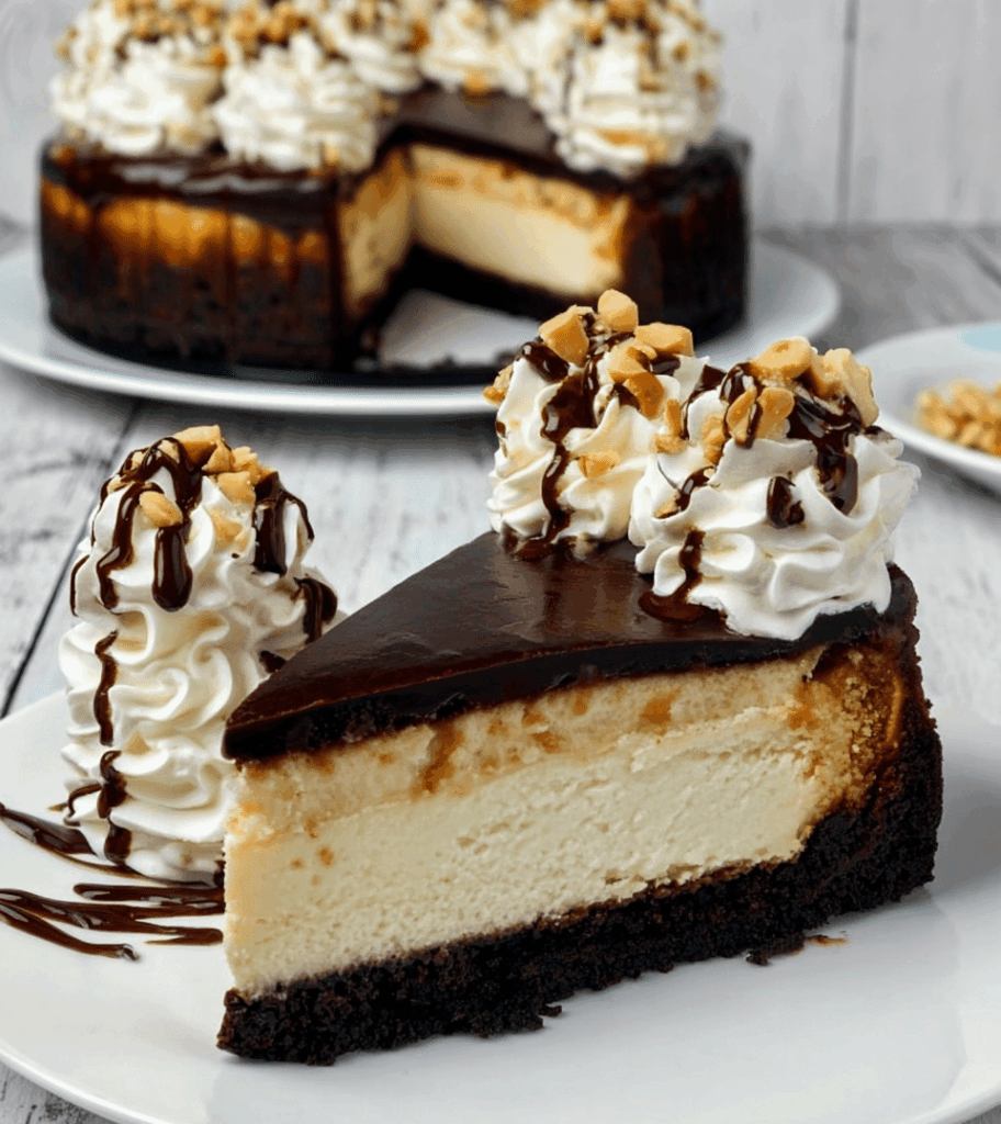 Hot Fudge Sundae Brownie Cheesecake Recipe