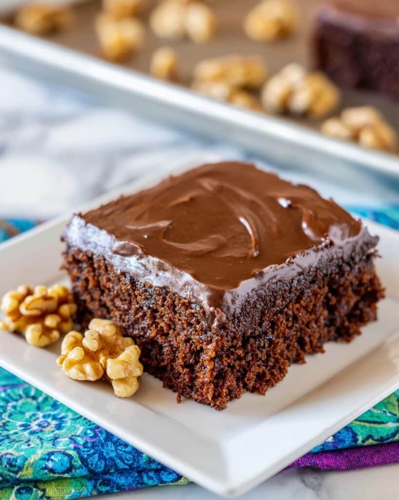 Chocolate Sheet Cake with Rich Cocoa Frosting Recipe