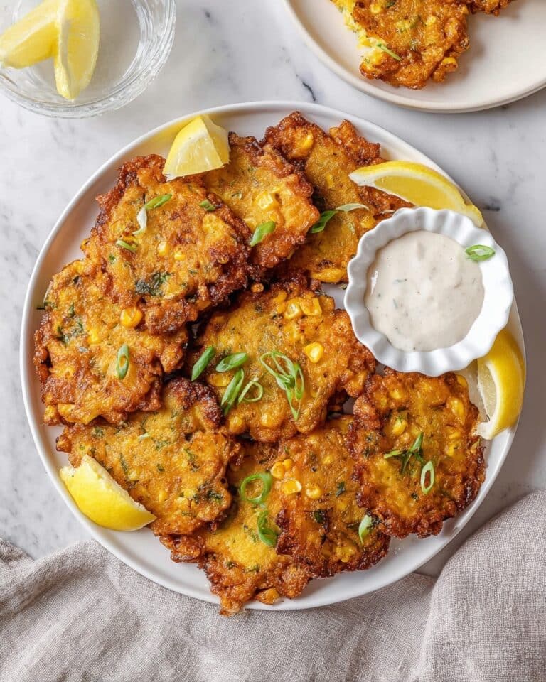 Crispy Onion Fritters Recipe