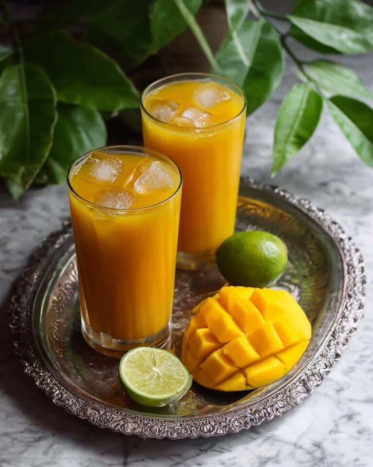 Homemade Mango Iced Tea Recipe