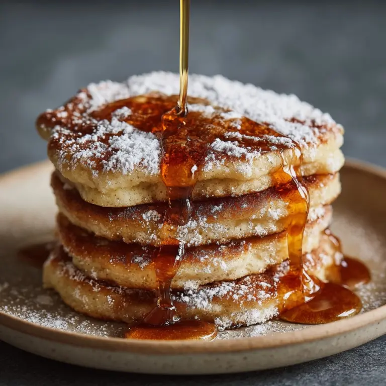 Spanish Churro-Inspired Pancakes Recipe