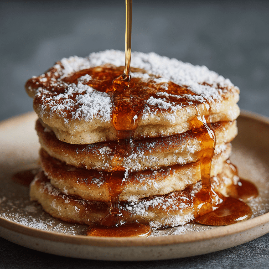 Spanish Churro-Inspired Pancakes Recipe - Recipe Image
