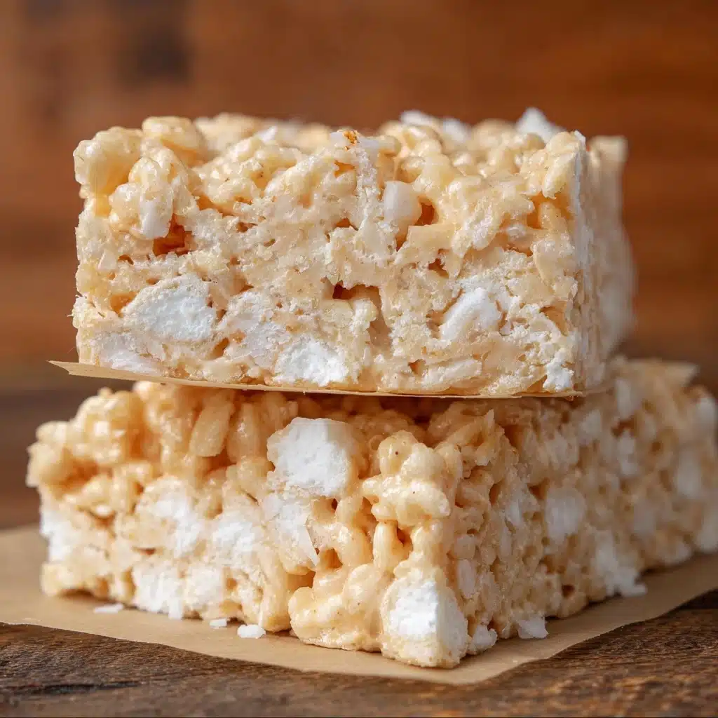 Coconut Rice Krispie Treats Recipe