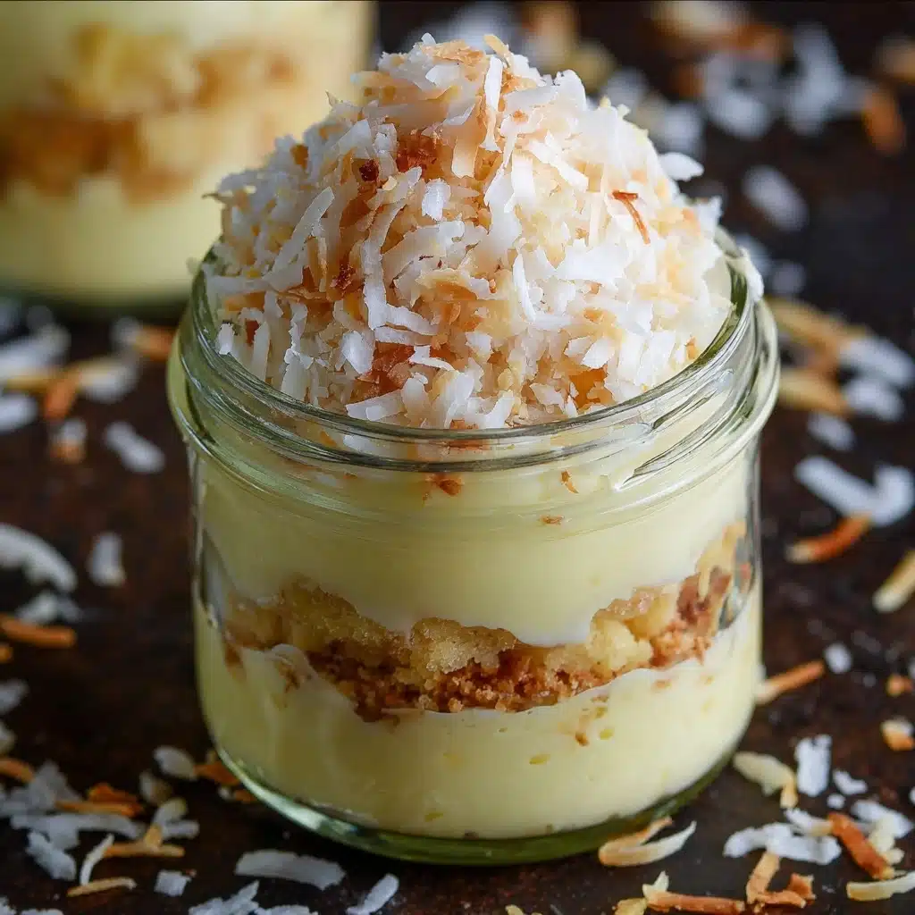 Toasted Coconut Pudding Recipe