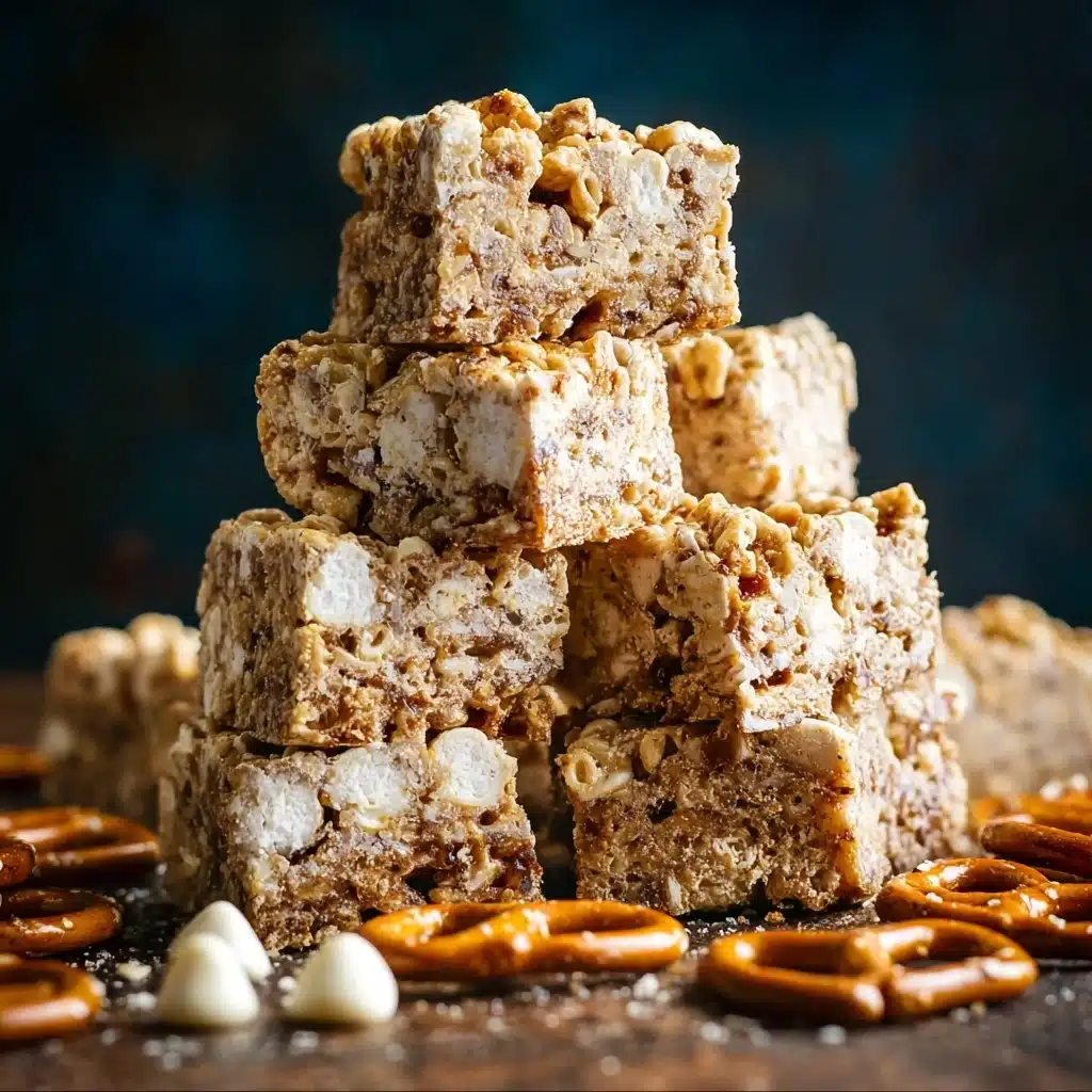 Brown Butter Rice Krispie Treats with Toasted Marshmallows Recipe - Recipe Image