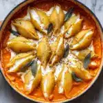 Stuffed Shells With Pumpkin Cream Sauce Recipe