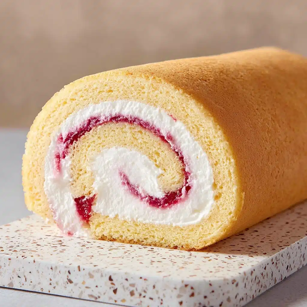 Light & Moist Swiss Roll Recipe