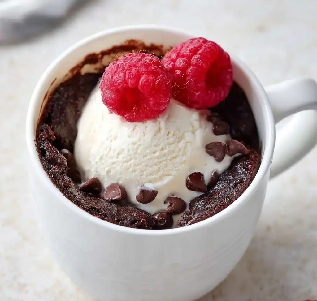 Brownie in a Mug Recipe