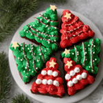 Frosted Christmas Brownies Recipe