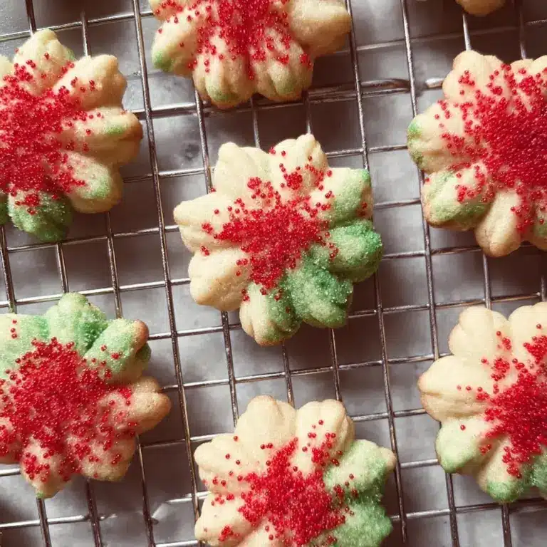 Easy Christmas Spritz Cookies Recipe