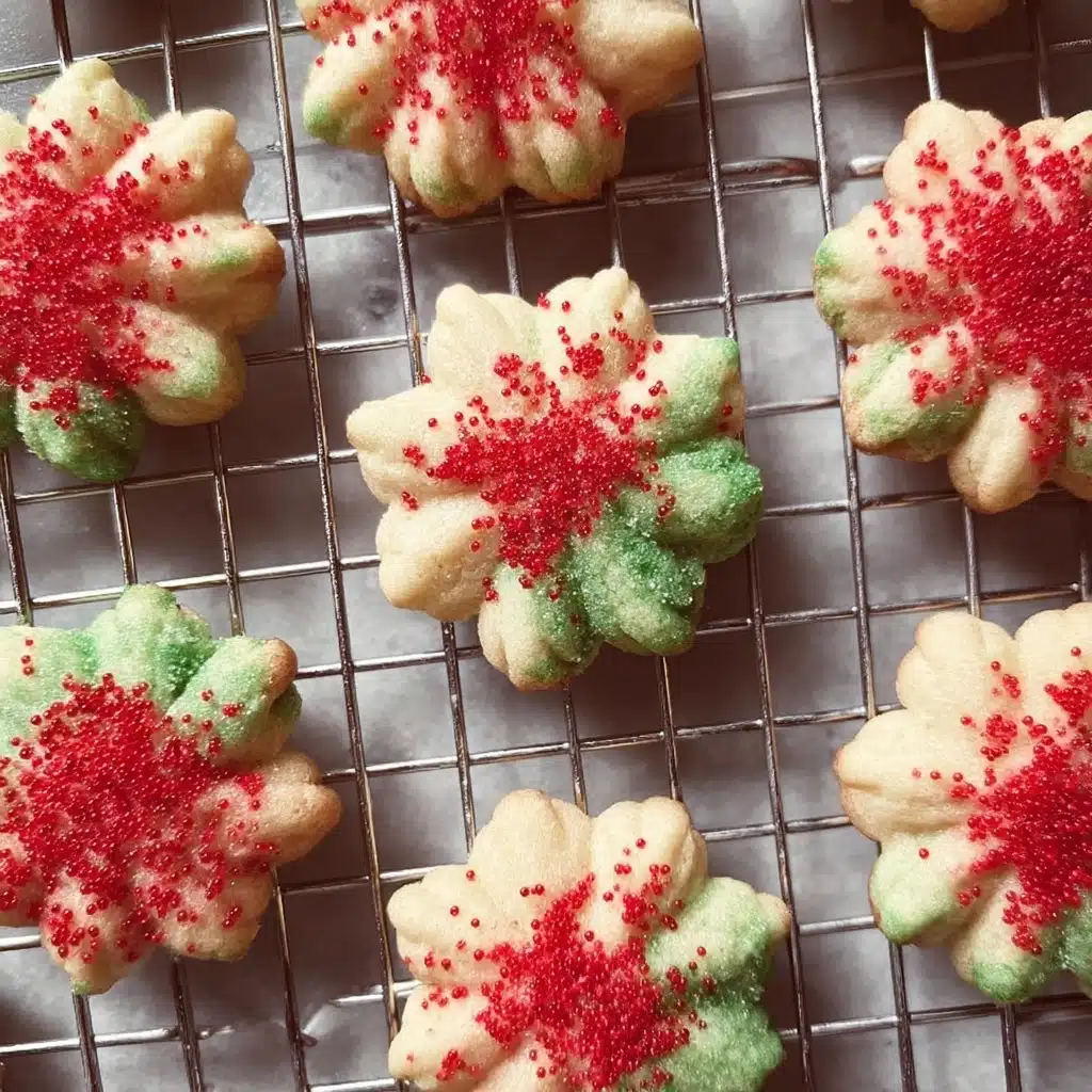 Easy Christmas Spritz Cookies Recipe