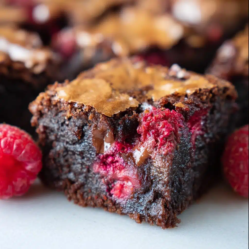 Raspberry Brownies Recipe - Recipe Image
