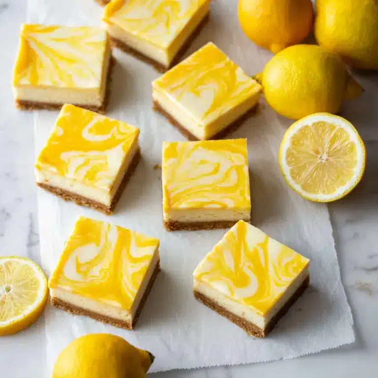 Meyer Lemon Cheesecake Bars Recipe