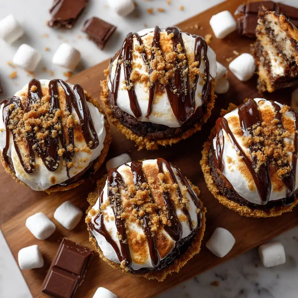 S'mores Cupcakes Recipe - Recipe Image