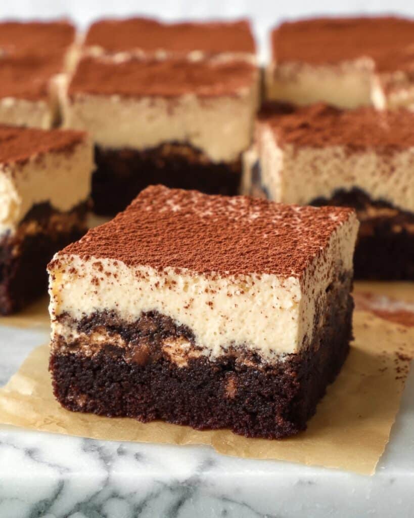 Tiramisu Brownies Recipe