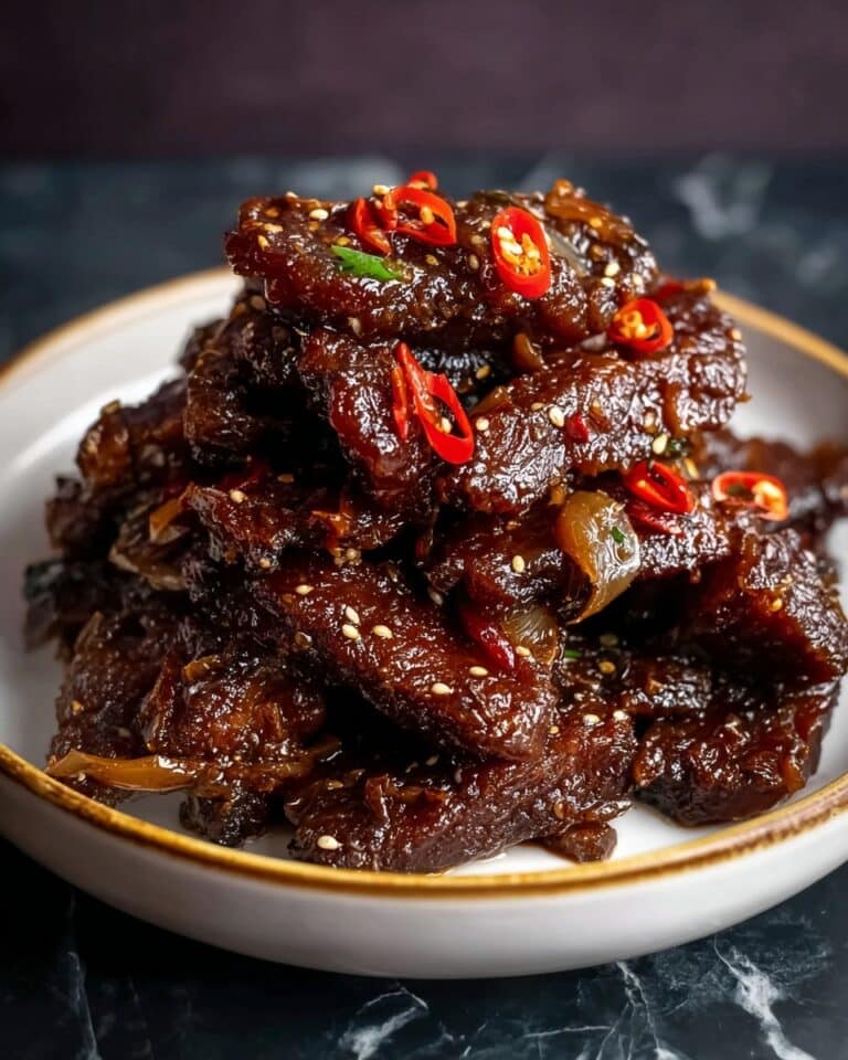 Crispy Chilli Beef Recipe