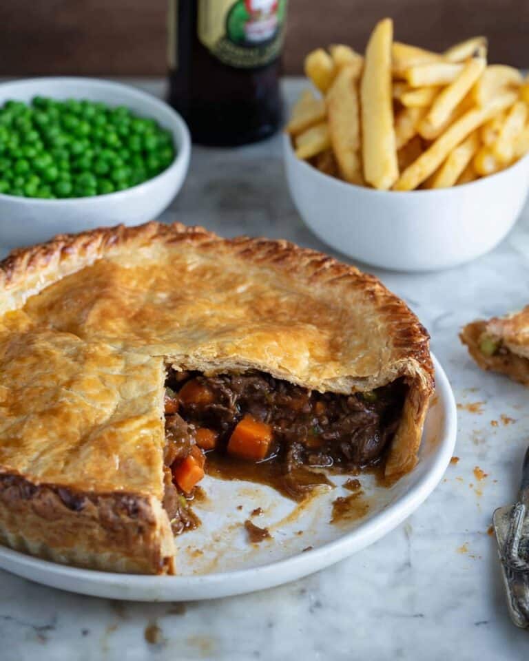 British Steak and Ale Pie Recipe