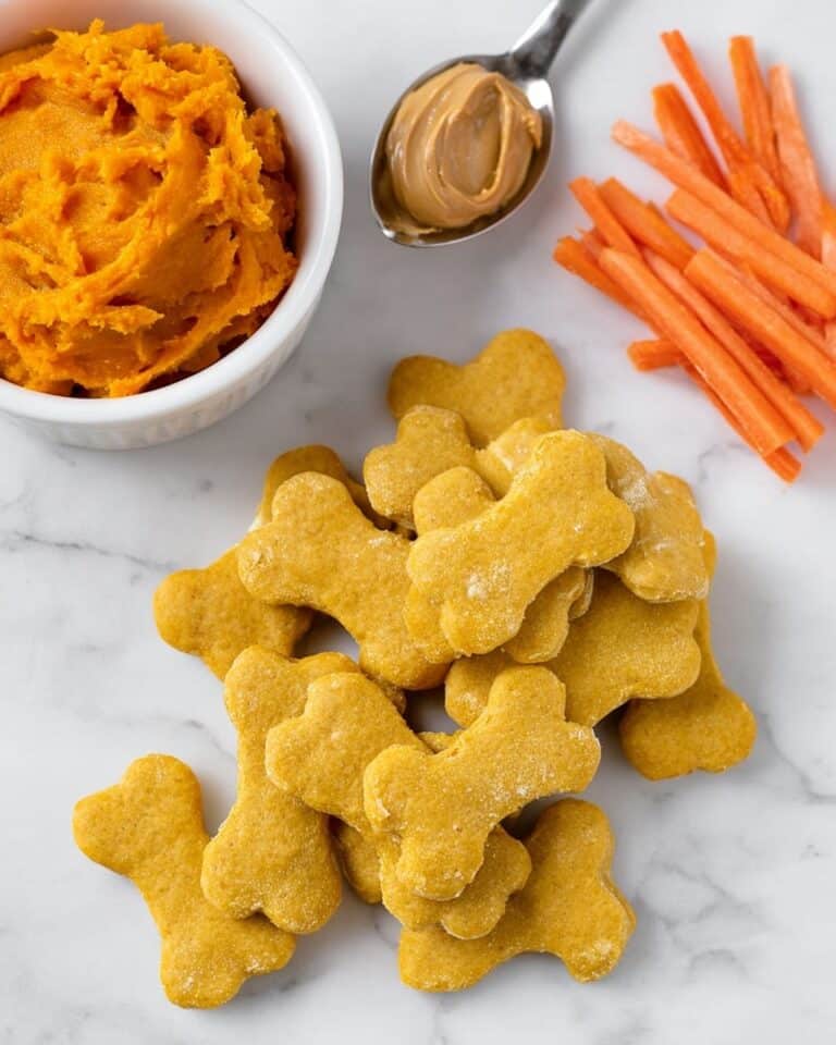 Homemade Pumpkin Carrot Dog Treats Recipe