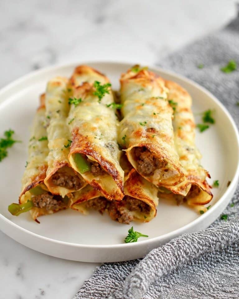 Keto Philly Cheesesteak Roll Ups Recipe