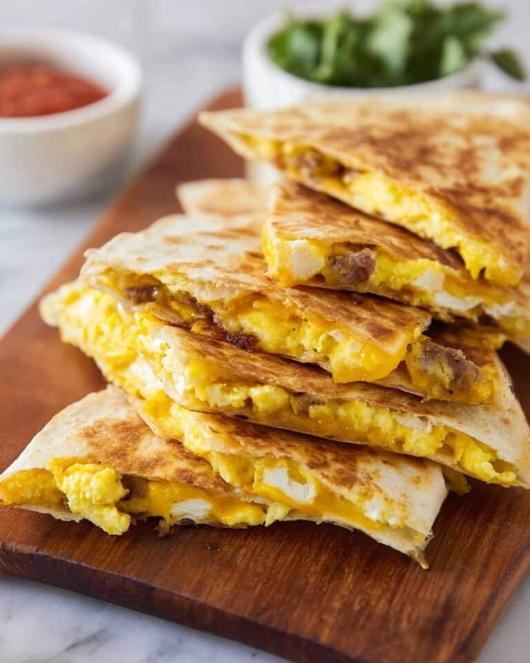 Breakfast Quesadilla Recipe