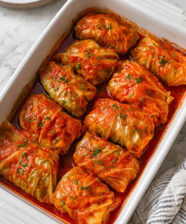 Easy Cabbage Rolls Recipe