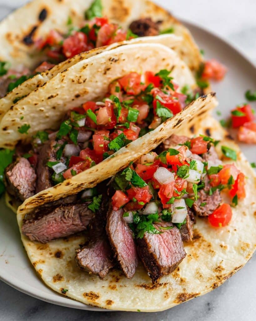 Weeknight Carne Asada Tacos Recipe