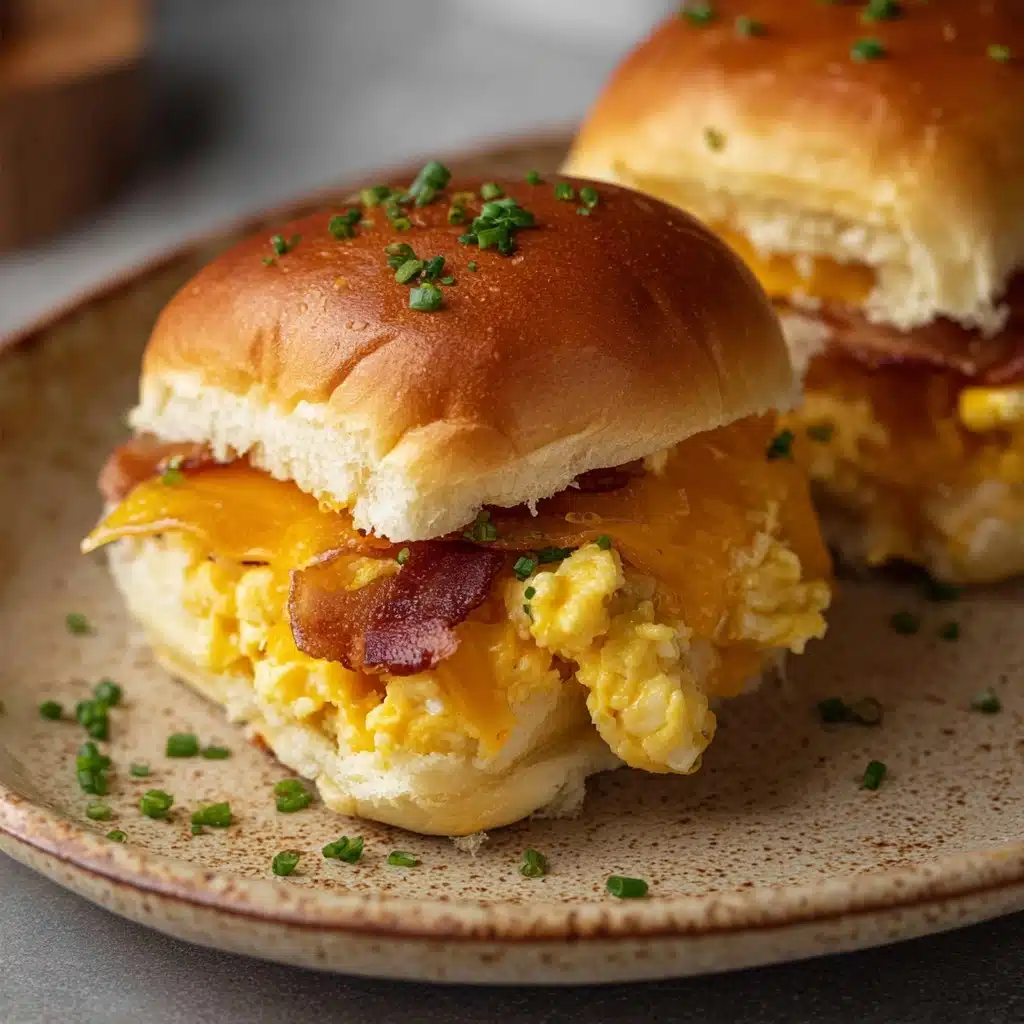 Hawaiian Roll Breakfast Sliders Recipe - Recipe Image