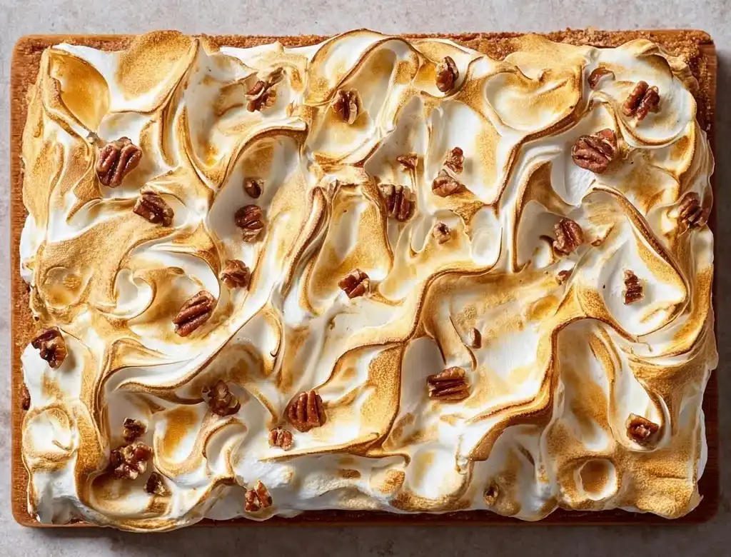 Sweet Potato Sheet Cake with Marshmallow Frosting Recipe