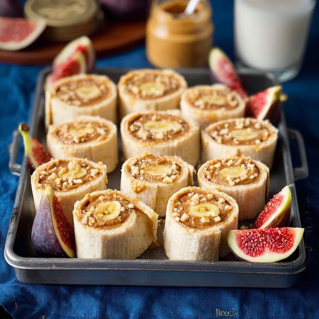 Peanut Butter Banana Roll Ups Recipe - Recipe Image