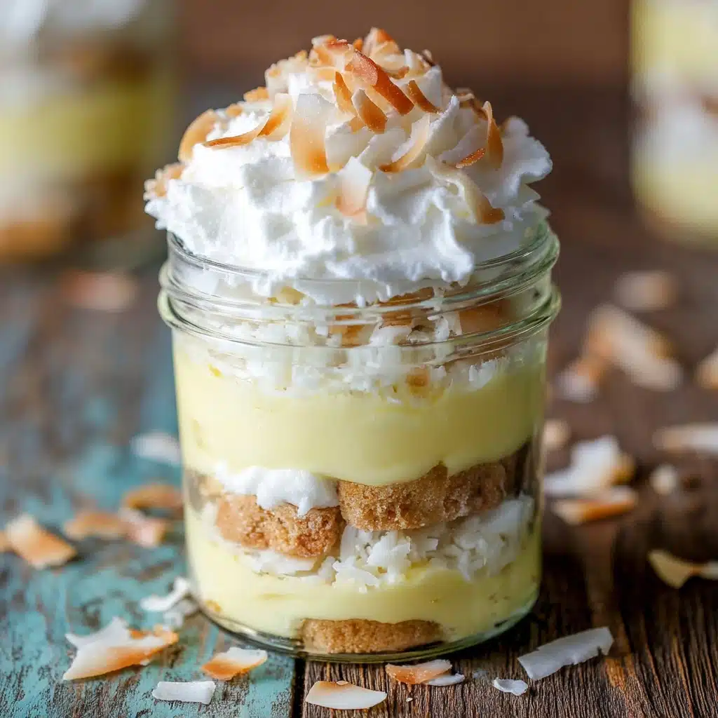 Toasted Coconut Pudding Recipe - Recipe Image
