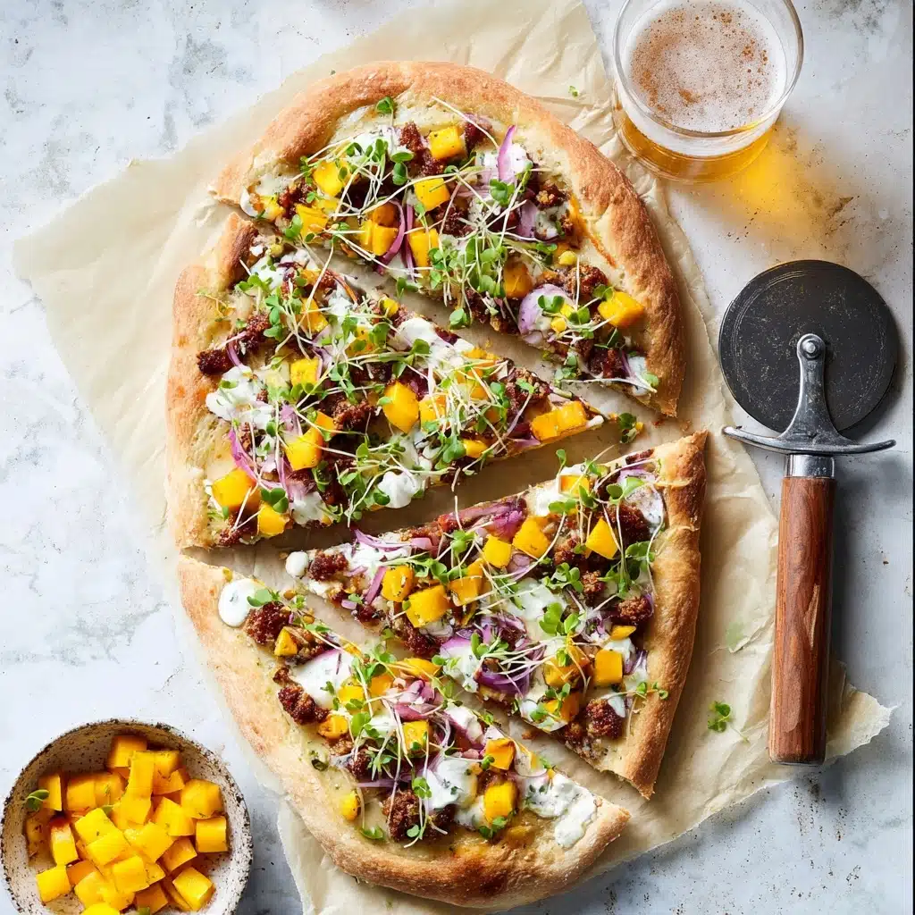 Chorizo Mango Pizza Recipe - Recipe Image