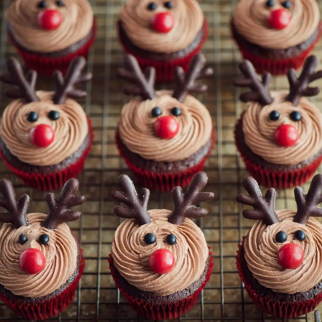 Easy Reindeer Cupcakes Recipe