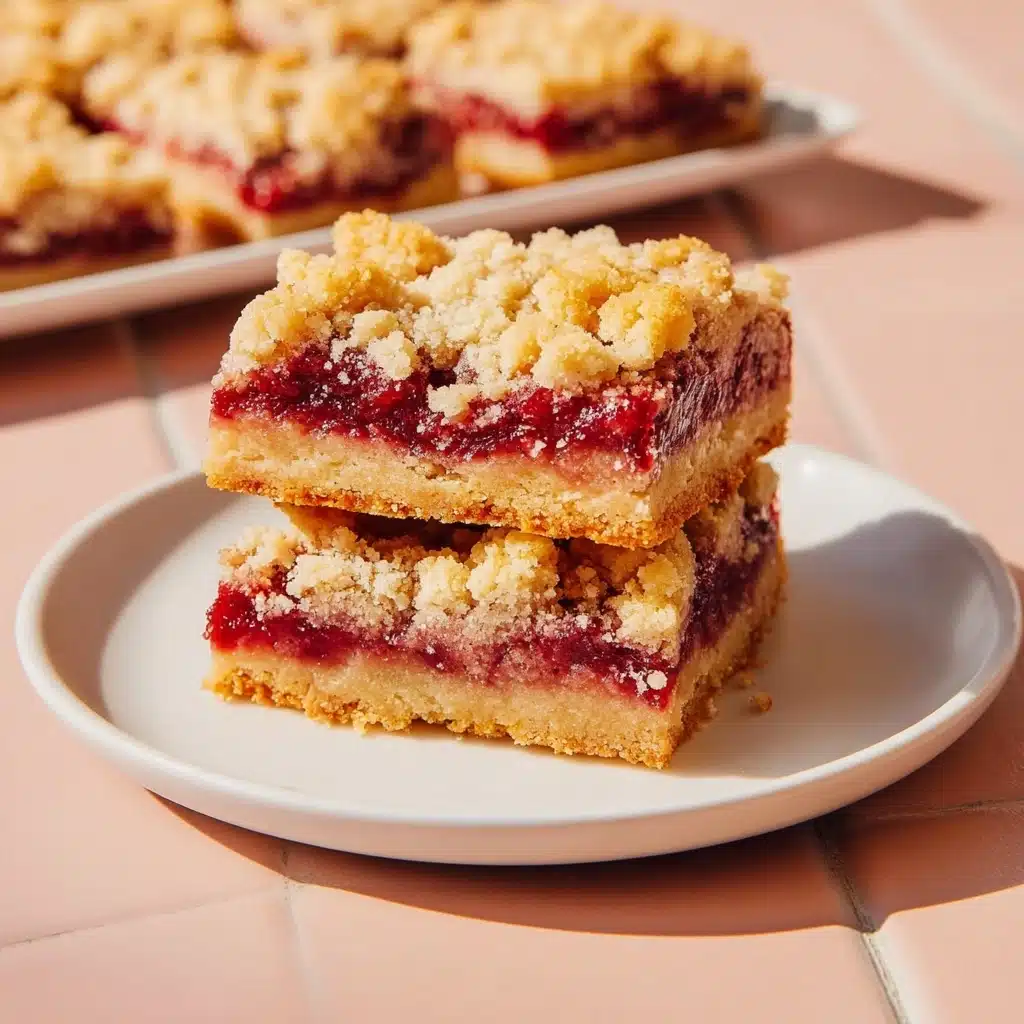 Raspberry Bars with Coconut Recipe - Recipe Image