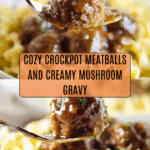 Crockpot Meatballs and Gravy Recipe