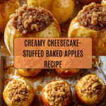 Cheesecake-Stuffed Baked Apples Recipe