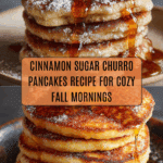 Spanish Churro-Inspired Pancakes Recipe