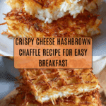 Healthy Hashbrown Chaffle Recipe