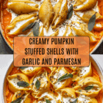 Stuffed Shells With Pumpkin Cream Sauce Recipe