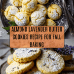 almond lavender butter cookies Recipe