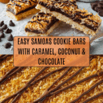 Samoas Cookie Caramel Coconut Bars Recipe